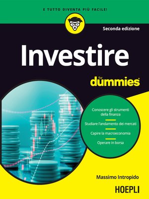 cover image of Investire for dummies
